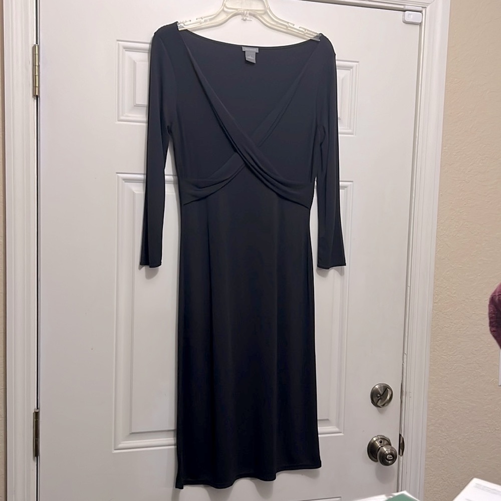 Ann Taylor Navy Blue Dress Size 4
